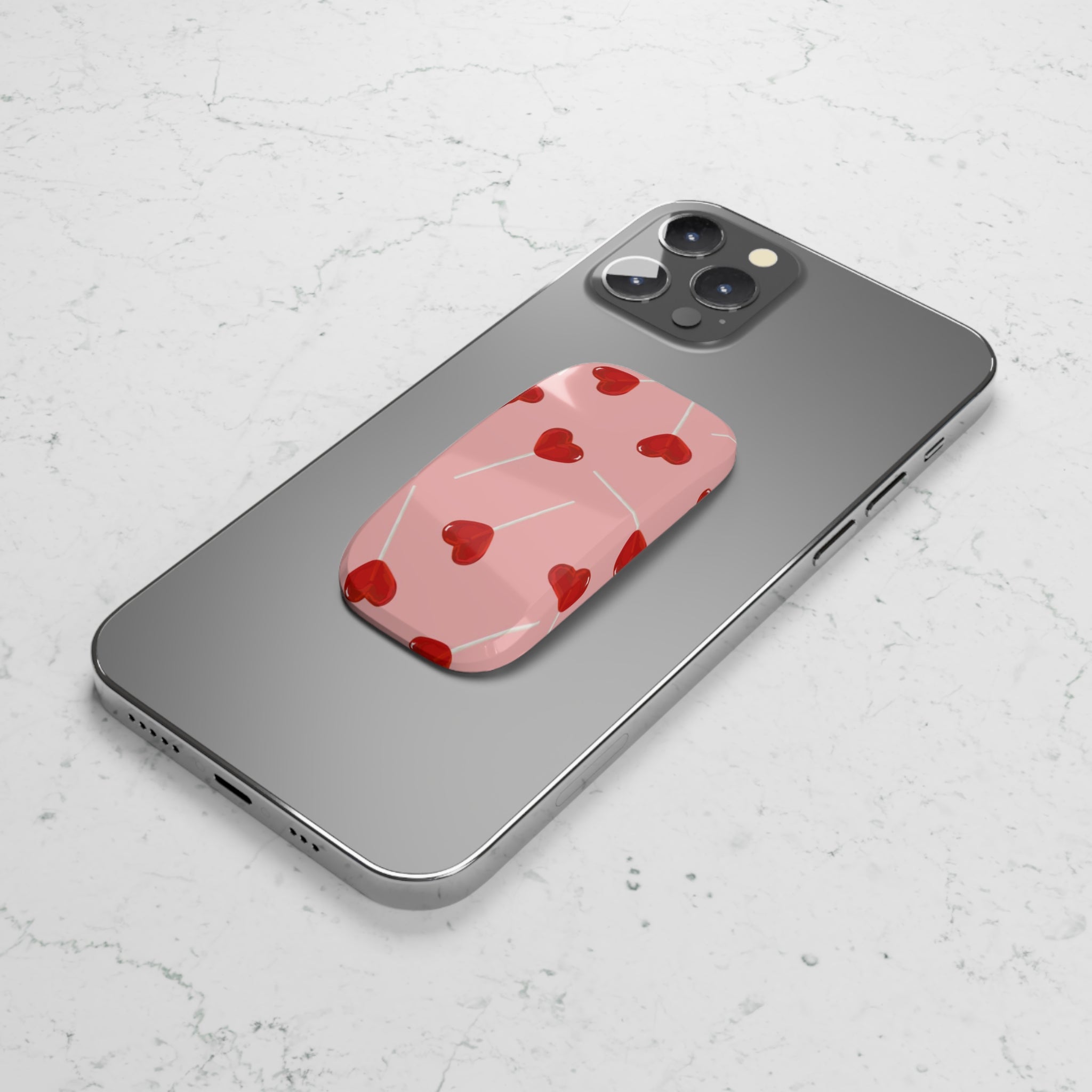 Lollipop Love-Phone Click-On Grip