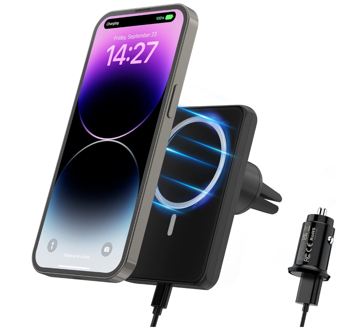 Fast Wireless Magnetic Car Charger