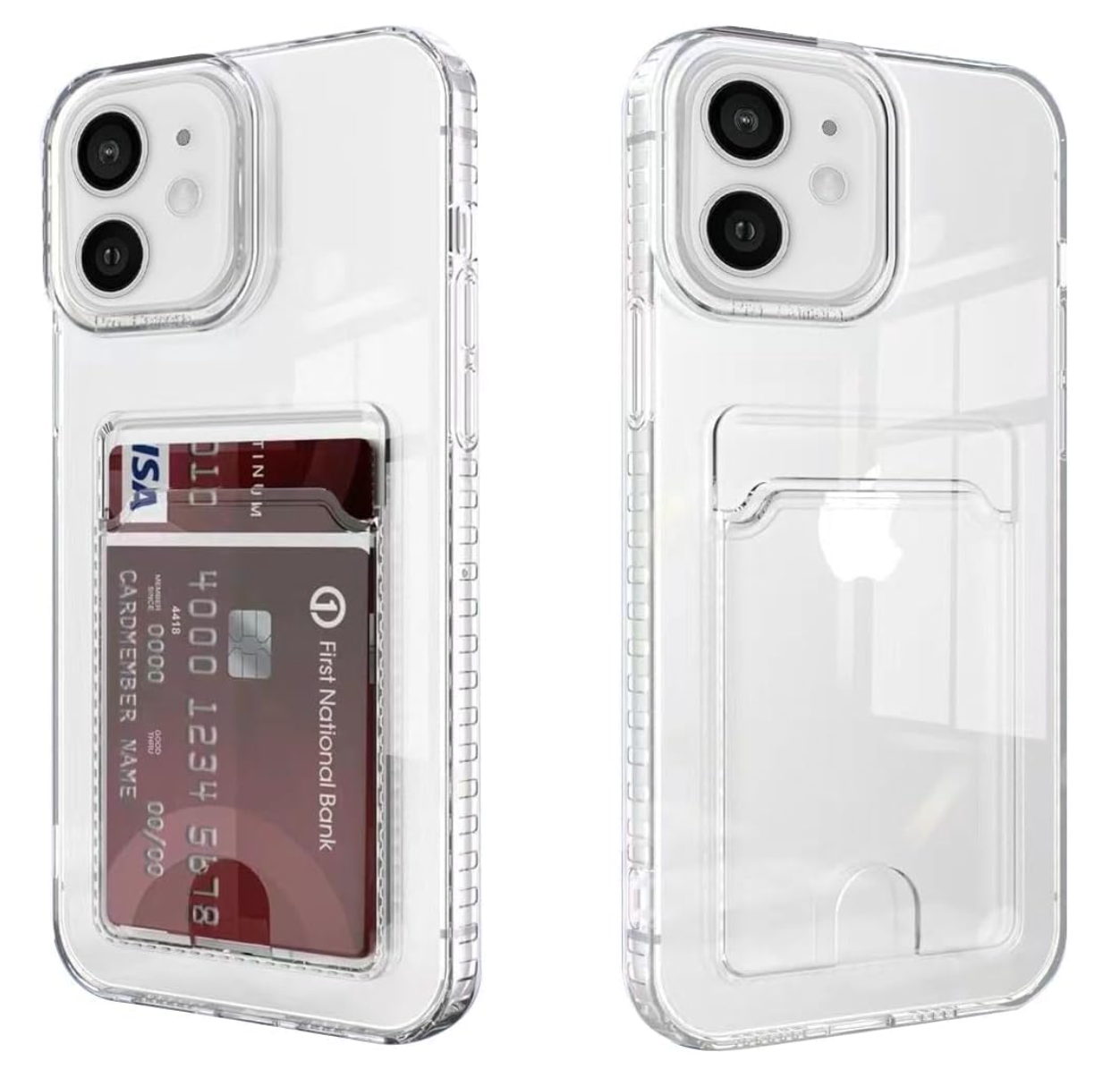 Transparent Card Holder Case